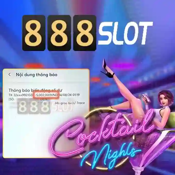Giao diện trang chủ 888slot với nút nạp tiền nổi bật